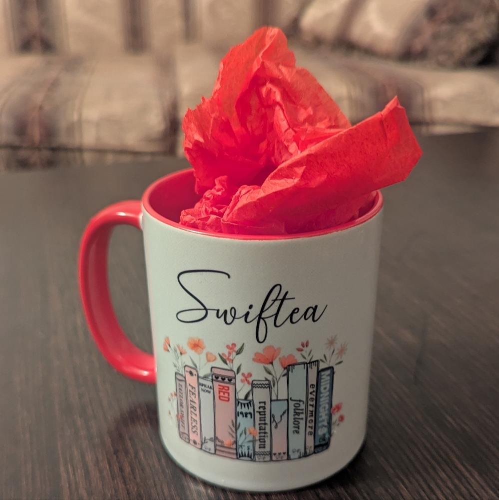 Brand New Swiftea Coffee Mug Red